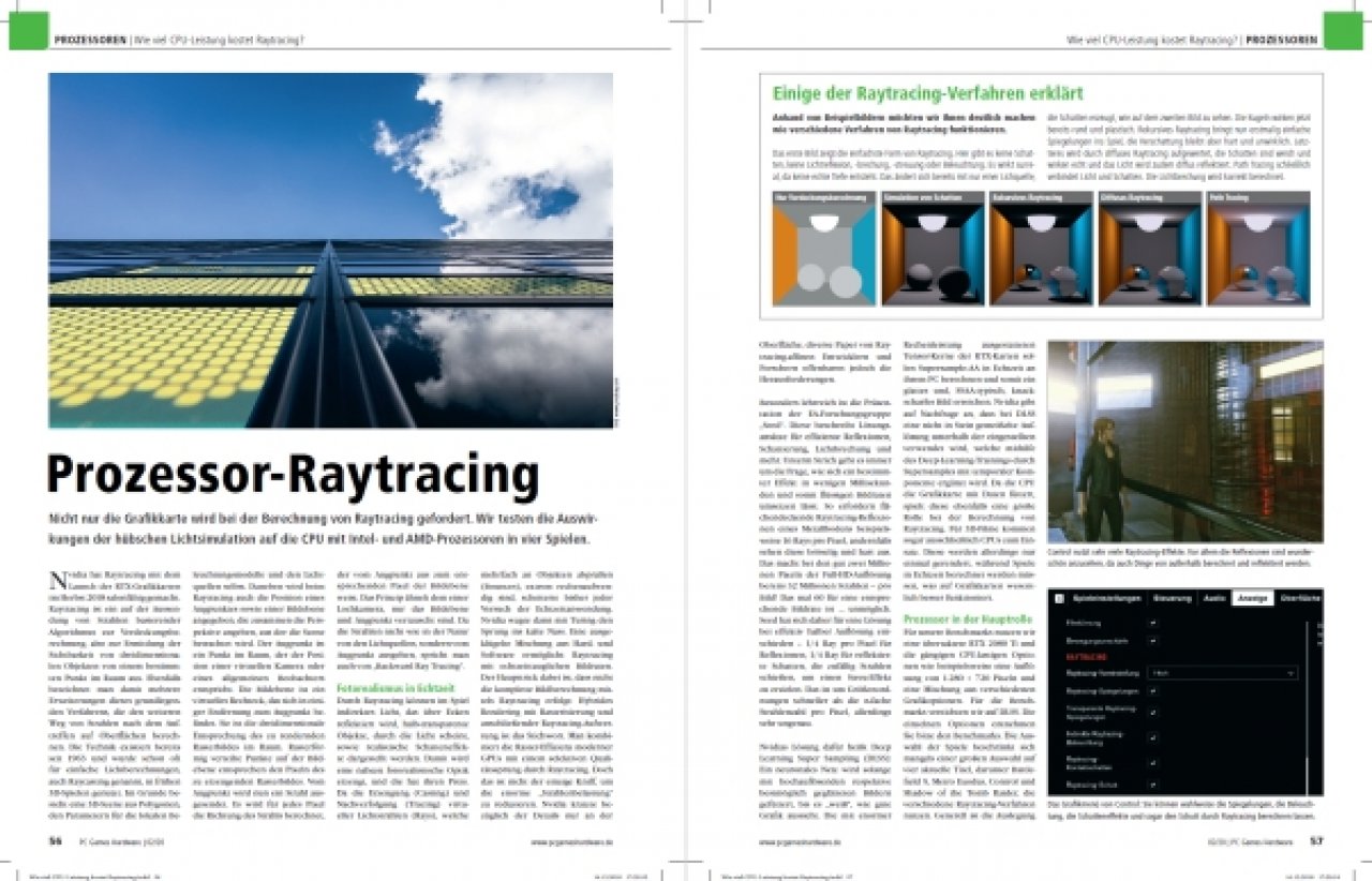 [18/12/2019] PCGH Ausgabe 232: Beste CPU für Raytracing