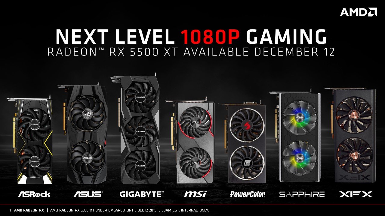 [12/12/2019] Radeon RX 5500 XT: Übersicht