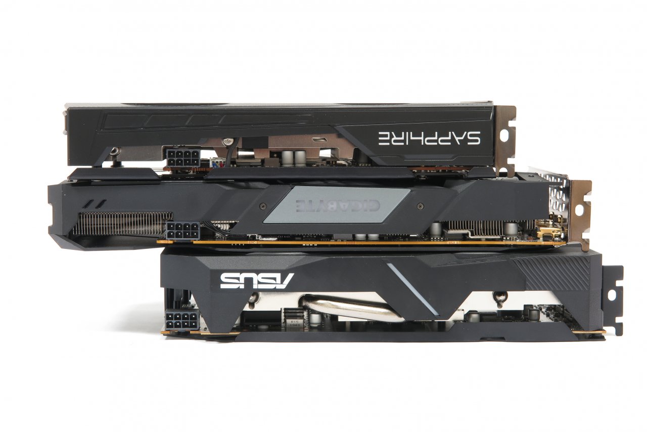 [11/12/2019] AMD Radeon RX 5500 XT: Seitenansicht der Custom-Designs
