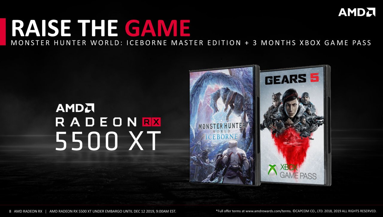 [12/12/2019] AMD Radeon RX 5500 XT Navi 14 Full presentation 8