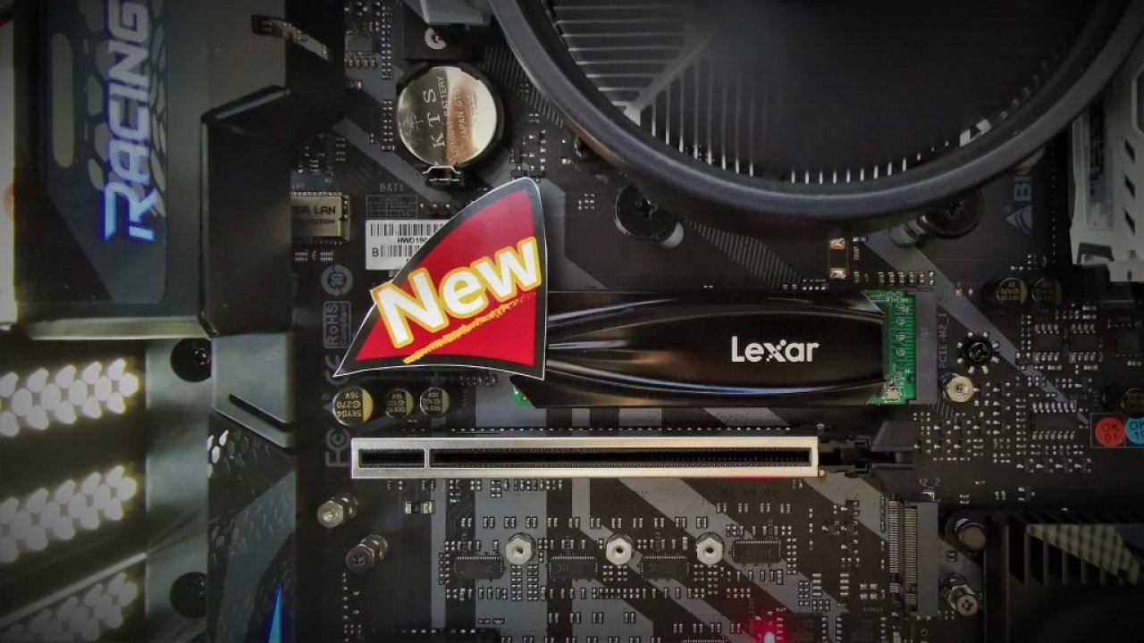 [16/12/2019] SSD-Prototyp von Lexar mit PCI Express 4.0: 7 GB/s möglich (1)