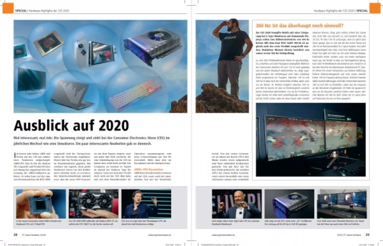 [28/01/2020] PCGH 03/2020 Ausgabe #233 -&nbsp; Ausblick auf 2020
