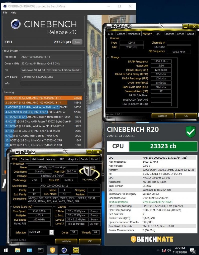 [25/01/2020] Ryzen Threadripper 3970X: OC-Weltrekord im Detail erklärt (1)