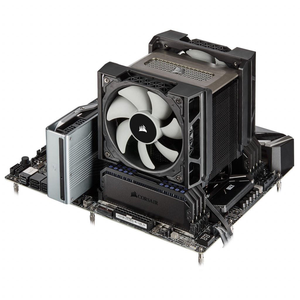 [07/01/2020] CPU-Kühler: Corsair präsentiert wuchtigen A500 und AiO-Neufauflage iCUE RGB PRO XT (7)