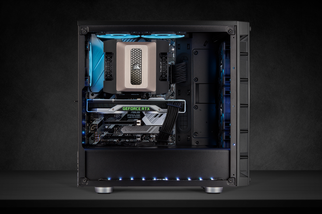 [07/01/2020] CPU-Kühler: Corsair präsentiert wuchtigen A500 und AiO-Neufauflage iCUE RGB PRO XT (11)