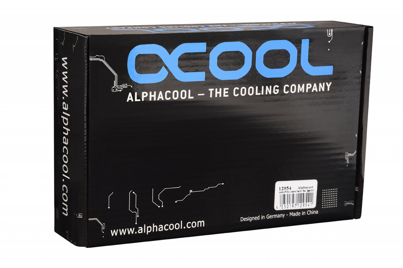[24/01/2020] Alphacool Aurora GPX SLI Connector Dual X4 Plexi (10)