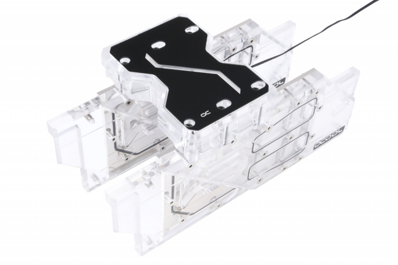[24/01/2020] Alphacool Aurora GPX SLI Connector Dual X4 Plexi (7)