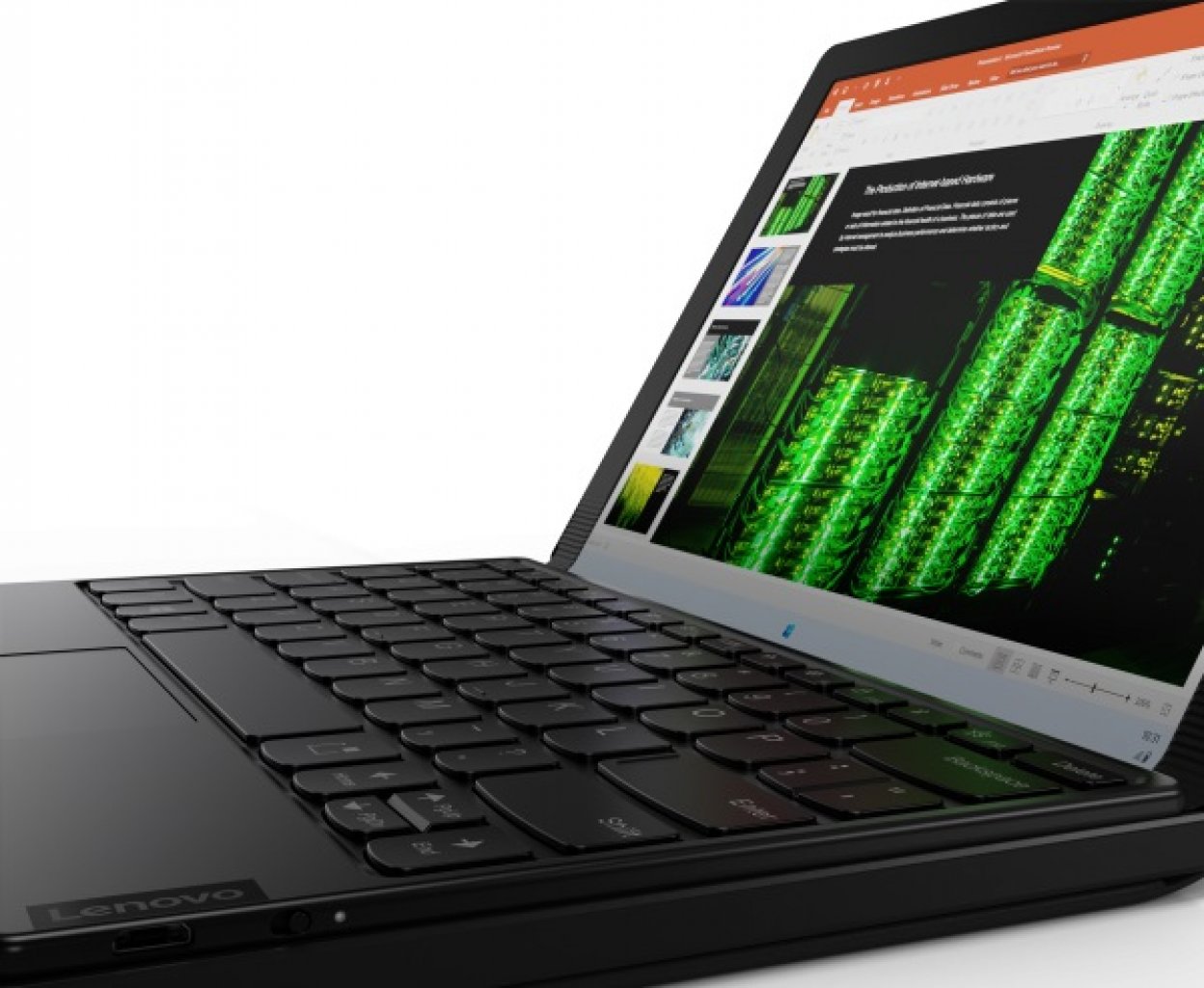[07/01/2020] Lenovo Thinkpad X1 Fold Laptop Mode 02