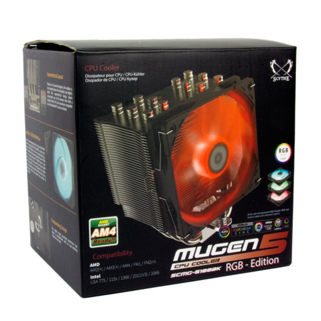 [21/01/2020] Scythe Mugen 5 Black RGB Edition: Kühler-Neuauflage mit Schwarz und LED (4)