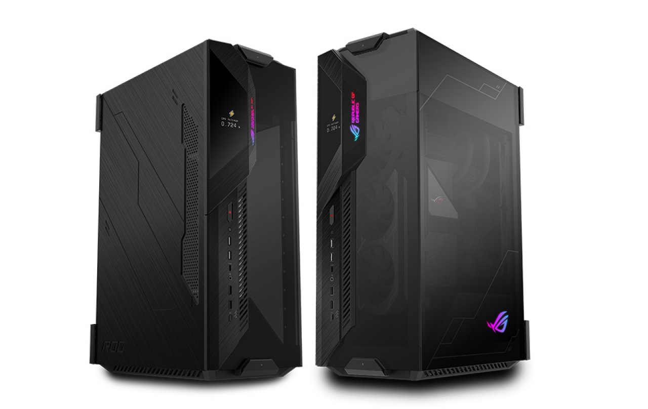 [11/01/2020] Asus ROG ITX Z11: Kompakt-Gehäuse mit angewinkeltem Mainboard-Tray vorgestellt (1)