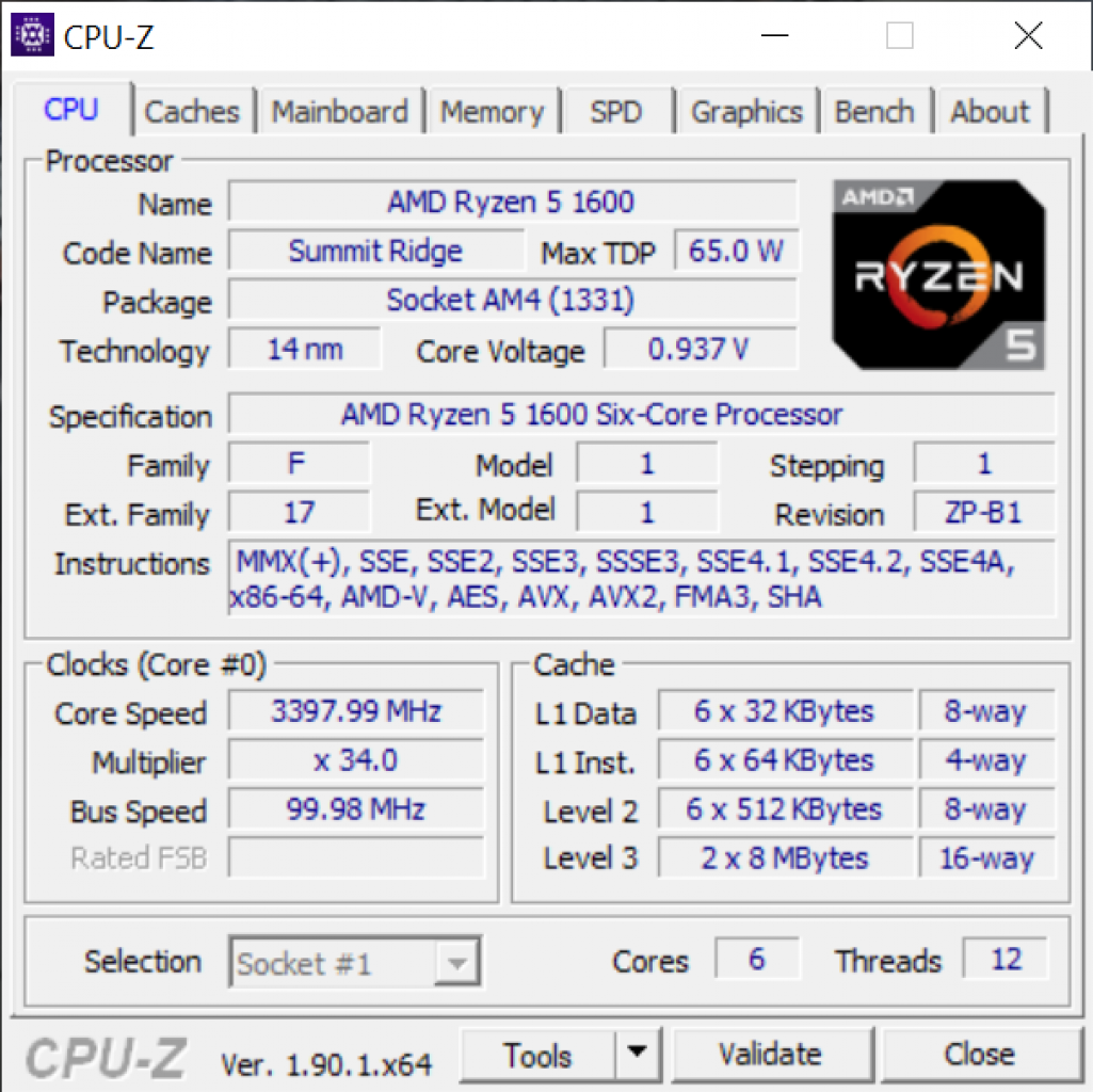 Ryzen 5 1600 [12 nm] im Test: Zuckerbrot und Peitsche - der neue P/L-König ist da (4)