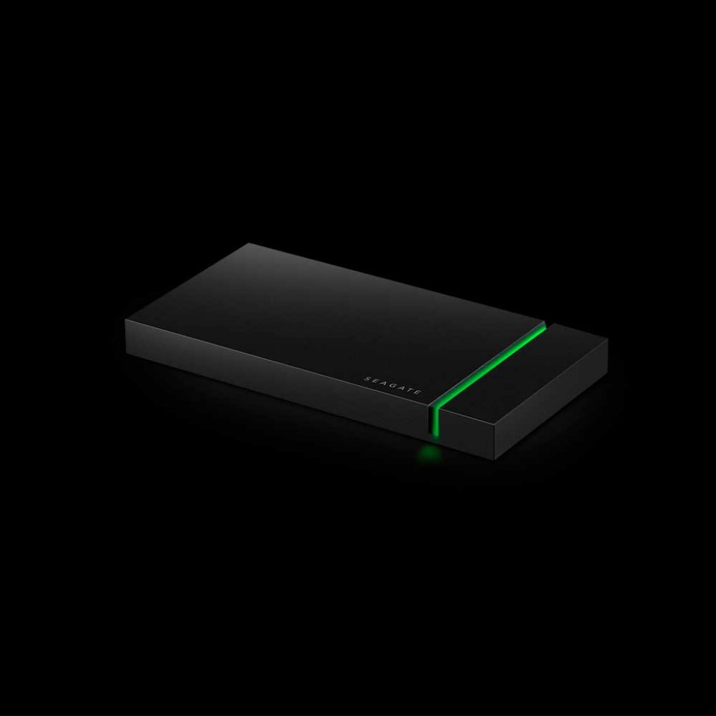 [10/01/2020] Seagate FireCuda Gaming SSD Left Green Dark 1000x1000