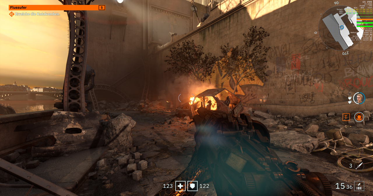 Wolfenstein Youngblood RTX Raytracing AN DLSS AUS