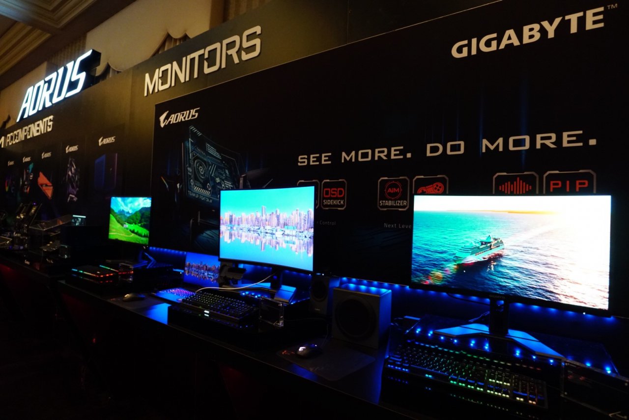 [10/01/2020] Gigabyte mit 3 neuen Gaming-Monitroren auf der CES (2)