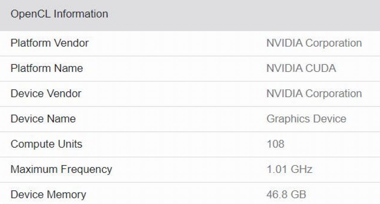 [29/02/2020] Nvidia Ampere: Erste Karten mit Eckdaten und Benchmarkwerten im Geekbench 5 gesichtet? (2)