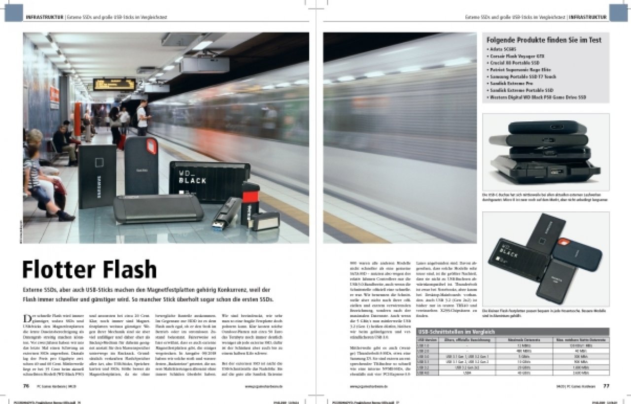 [26/02/2020] PCGH Ausgabe 234 -&nbsp; Flash-Speicher im Test