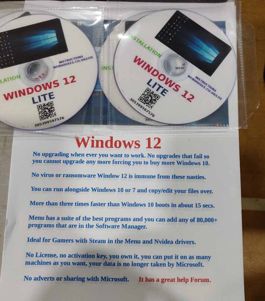[12/02/2020] Windows 12 Lite Fake