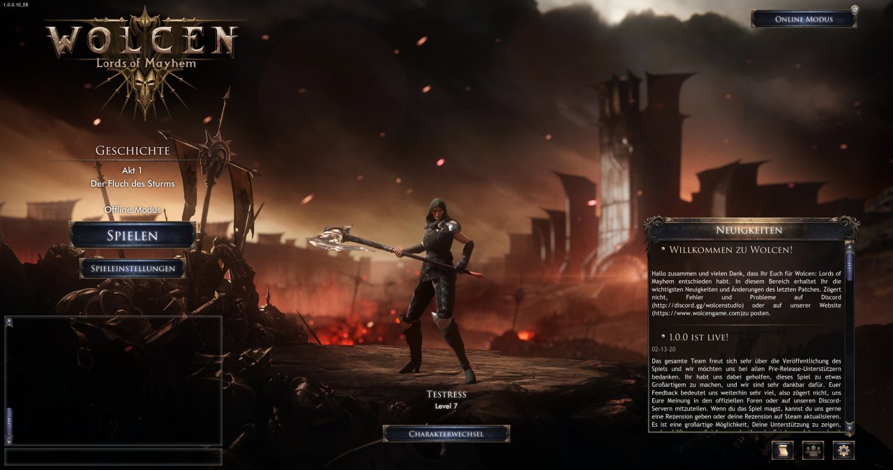 [14/02/2020] Wolcen - Lords of Mayhem FINAL im Techniktest
