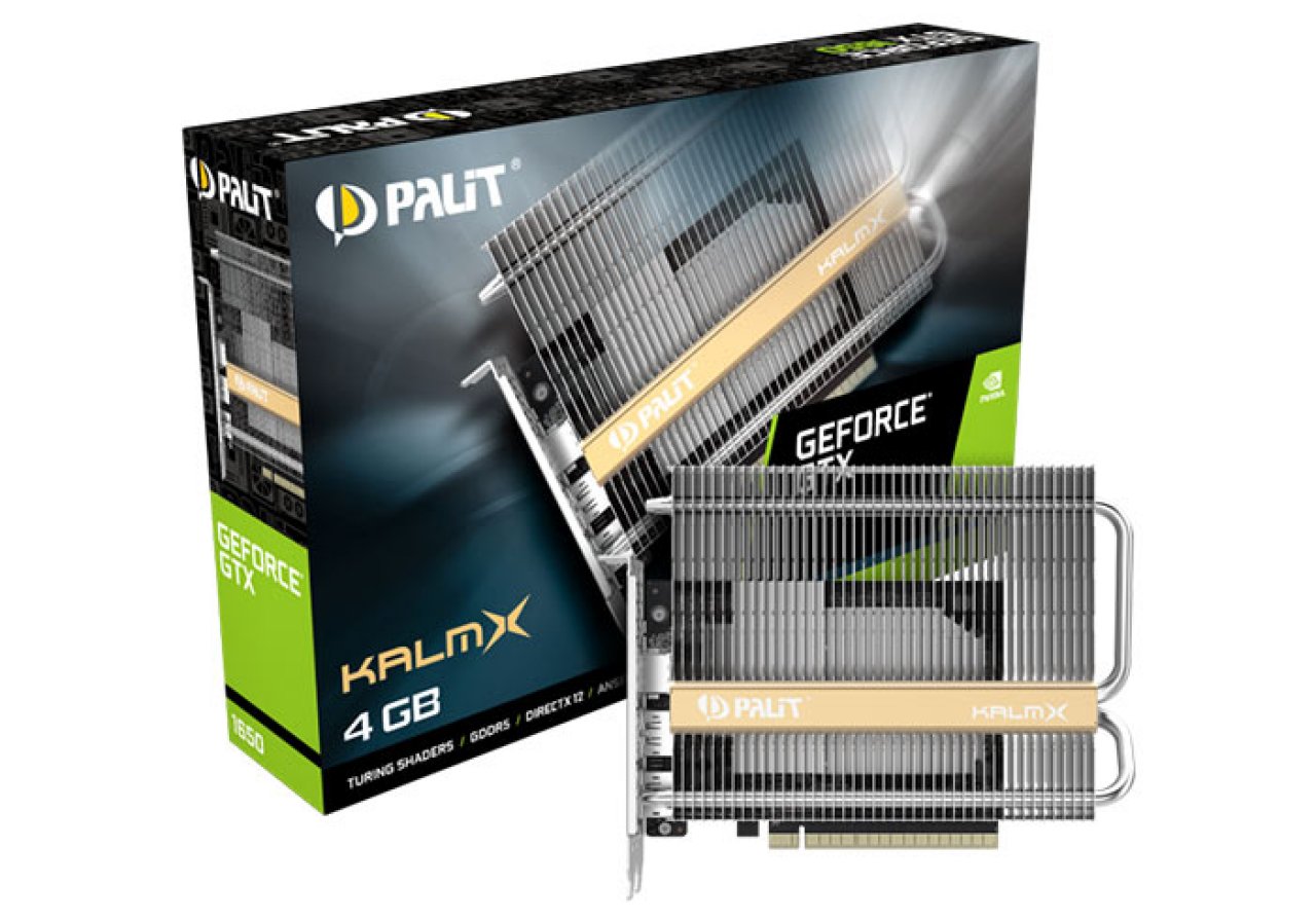 [07/02/2020] Geforce GTX 1650 KalmX: Passive Grafikkarte von Palit (2)