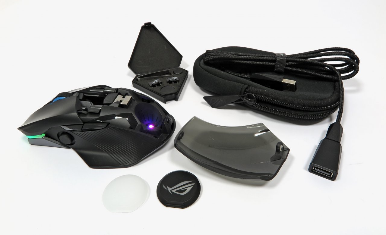 [23/03/2020] Asus ROG: Neue Gaming-Maus mit integriertem Analogstick und langer Laufzeit (1)
