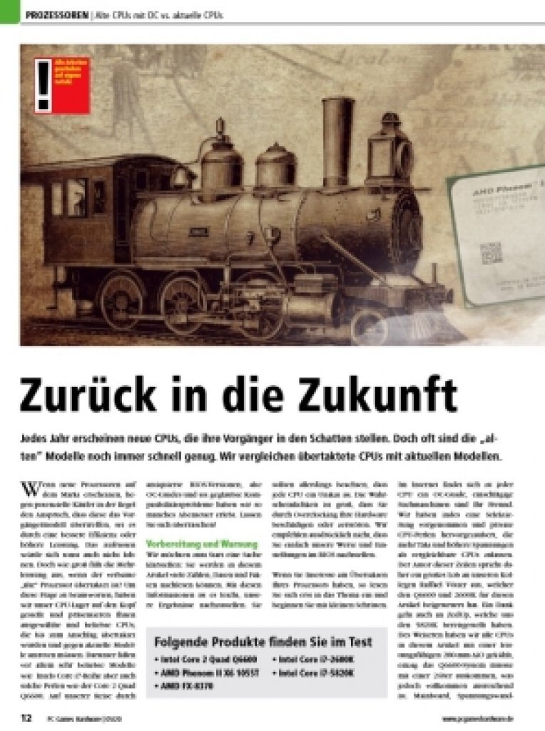[26/03/2020] PCGH #235 -&nbsp;Alte CPUs mit Tuning&nbsp;