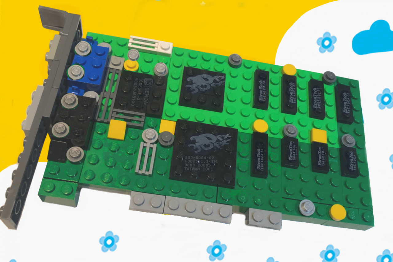 [25/03/2020] 3dfx Voodoo aus Lego: Bausatz braucht 10.000 Unterstützer (1)