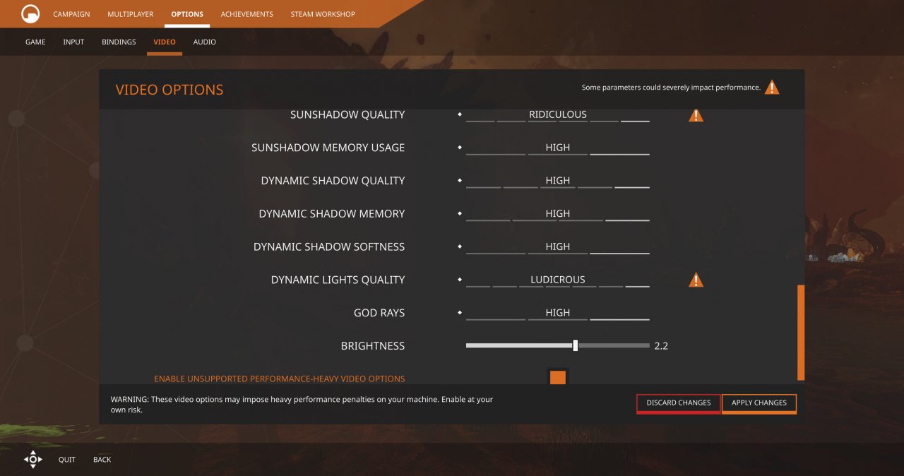 Black Mesa 1.0 Final Video Options #3