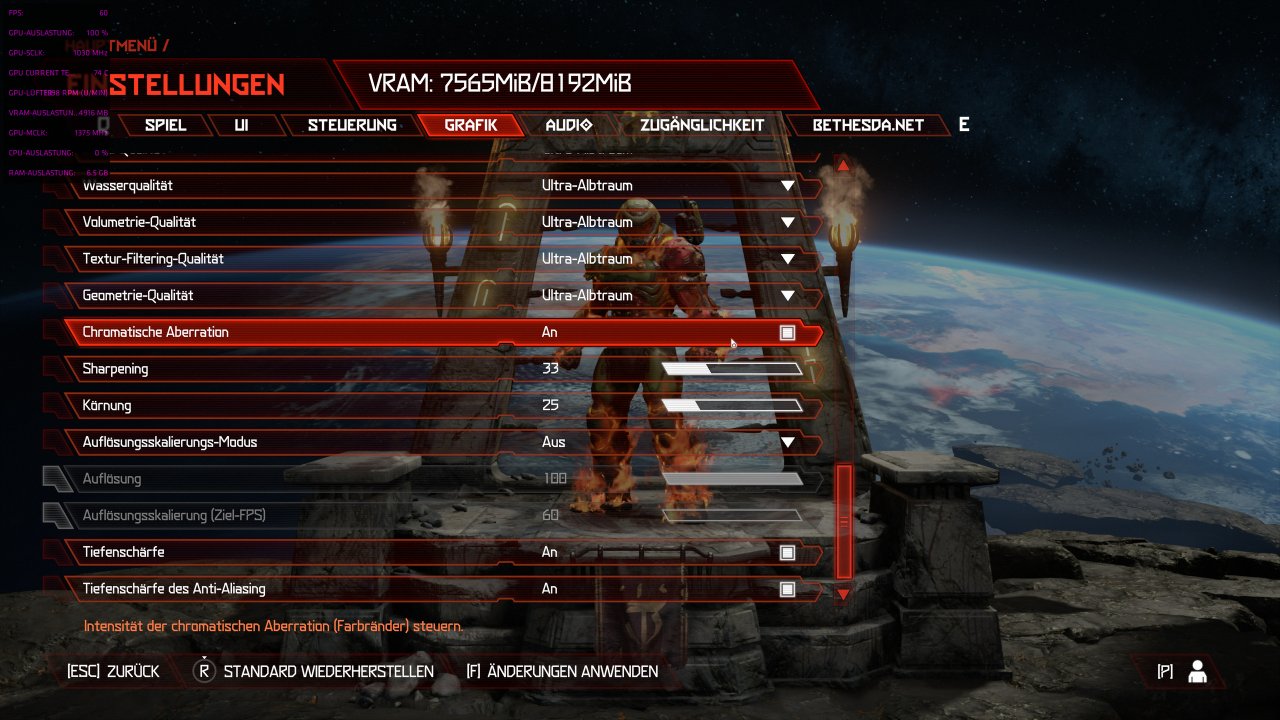 Doom Eternal Grafikoptionen 11