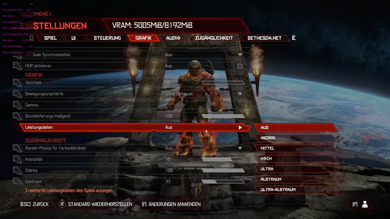 Doom Eternal Grafikoptionen 7