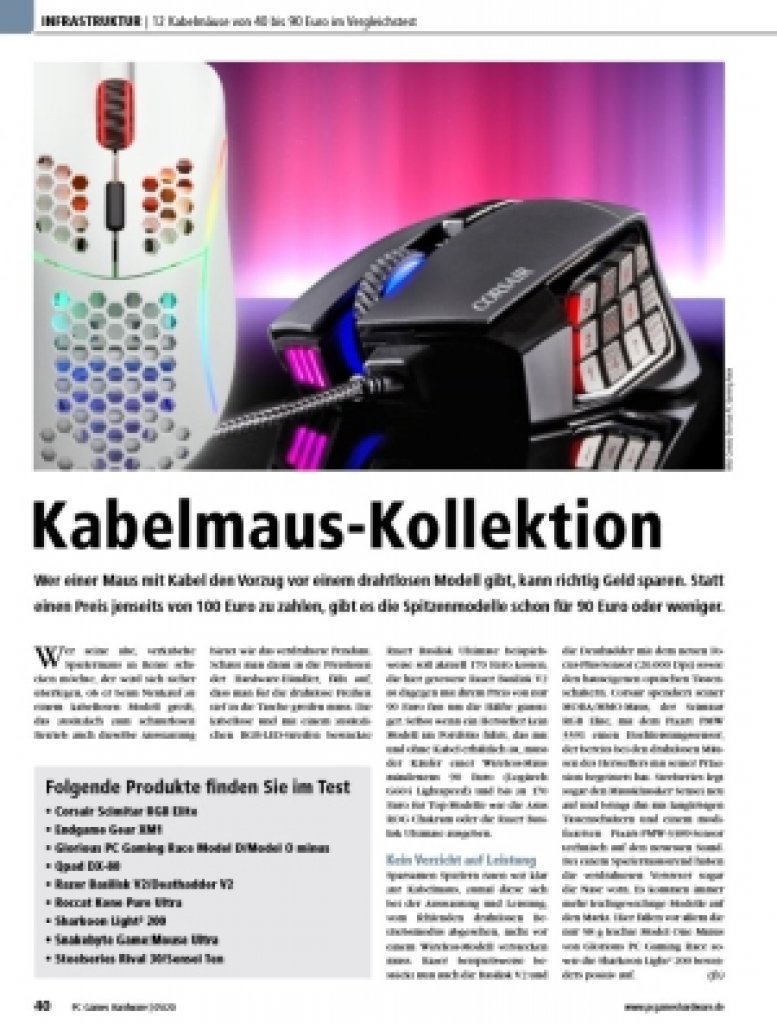 [26/03/2020] PCGH #235 -&nbsp; Mäuse im Test