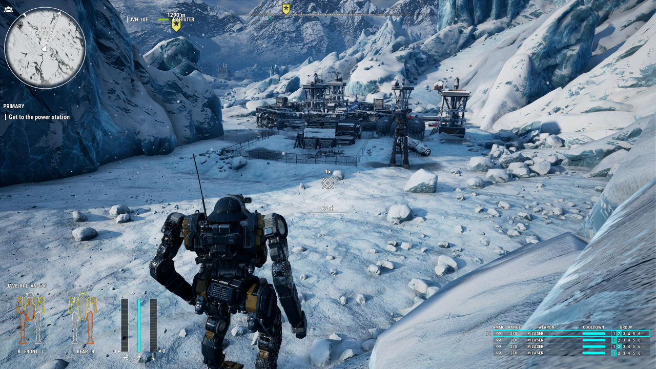 Mechwarrior 5 DLSS Quality