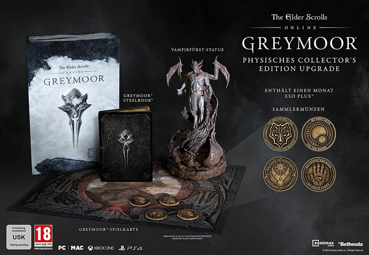 [30/03/2020] Bereits zu den letzten The Elder Scrolls Online-Erweiterungen hat Bethesda Collector's Editions veröffentlicht.