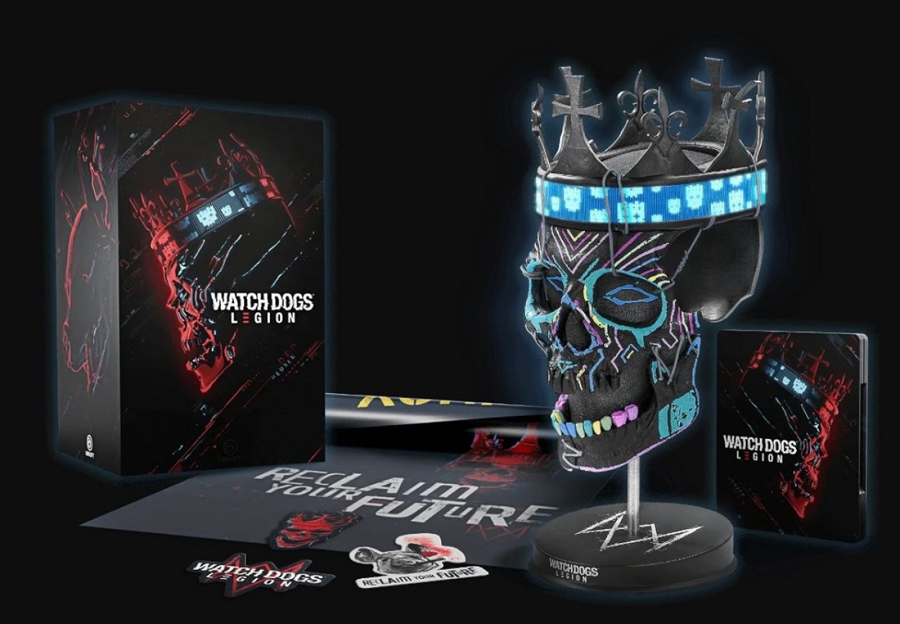 [30/03/2020] Masken sind ein wichtiger Bestandteil in Watch Dogs Legion. Das zeigt auch die Collector's Edition
