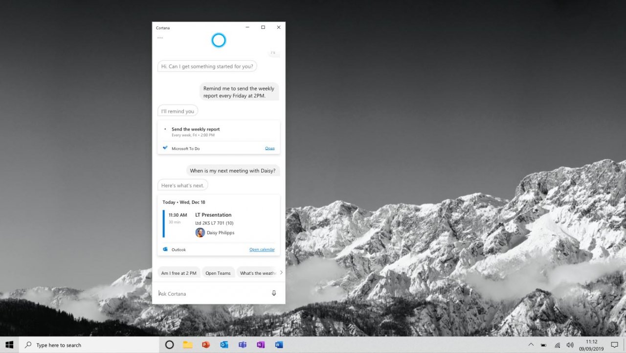[01/03/2020] Windows 10: Nächstes Update bringt deutliche Änderungen für Cortana (1)