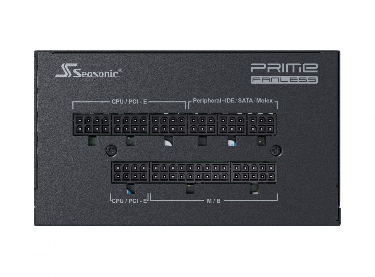 [30/03/2020] Seasonic PX-500 im Test: Ansicht Steckerplatte