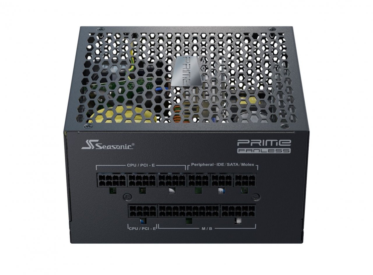 [30/03/2020] Seasonic PX-500 im Test: Ansicht Steckerplatte