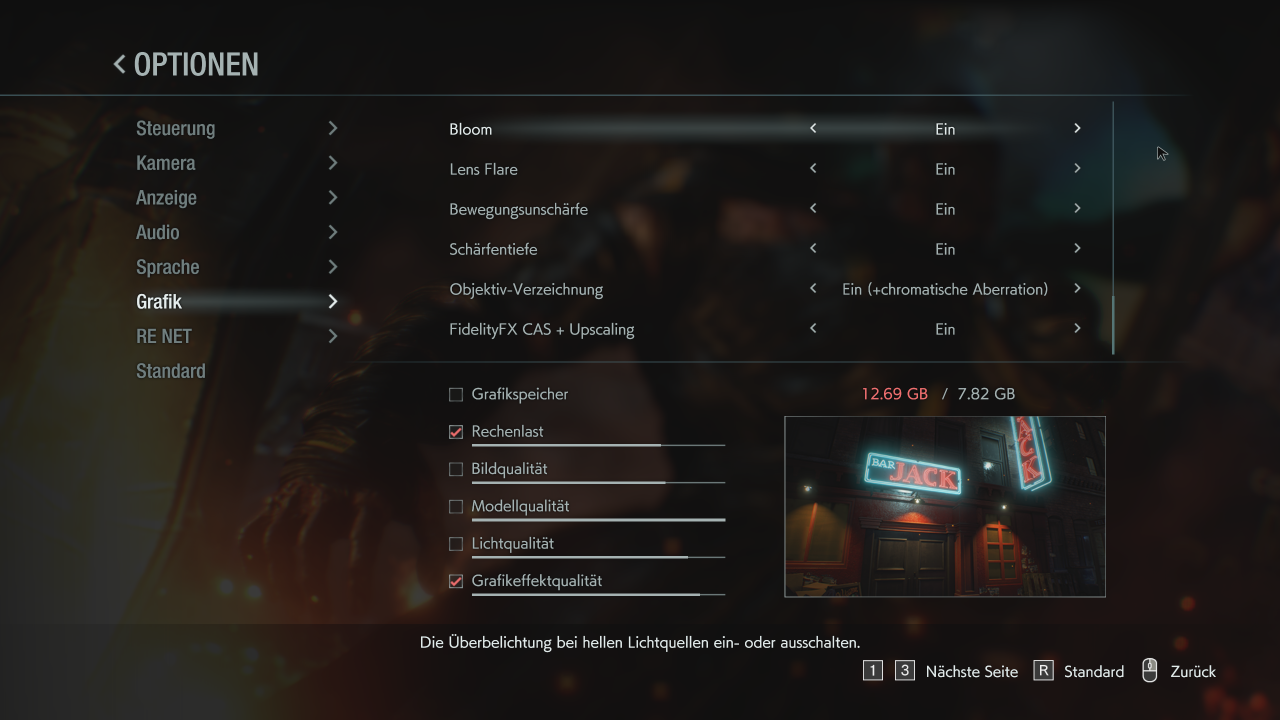 <strong>Resident Evil 3 im Technik-Test: </strong>Die Grafik-Optionen (5)