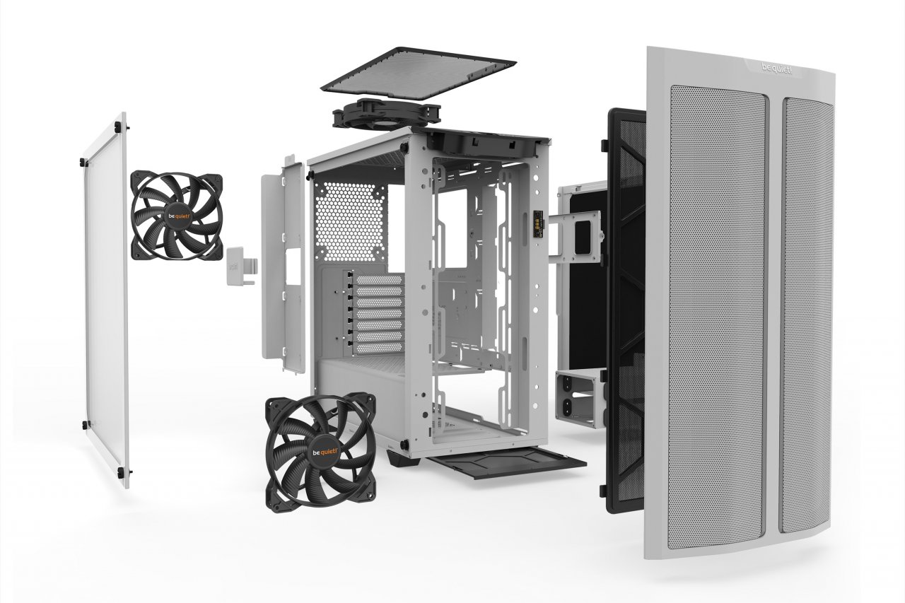 [15/04/2020] Be Quiet Pure Base 500DX: Mehr Airflow und nun auch ARGB-Beleuchtung (13)
