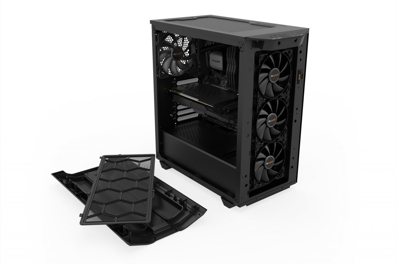 [15/04/2020] Be Quiet Pure Base 500DX: Mehr Airflow und nun auch ARGB-Beleuchtung (7)