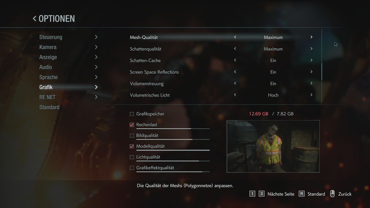 <strong>Resident Evil 3 im Technik-Test: </strong>Die Grafik-Optionen (3)