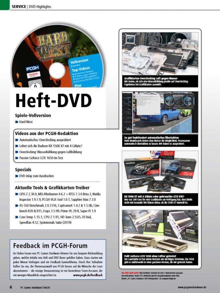 [30/04/2020] PCGH #236 - DVD-Inhalt