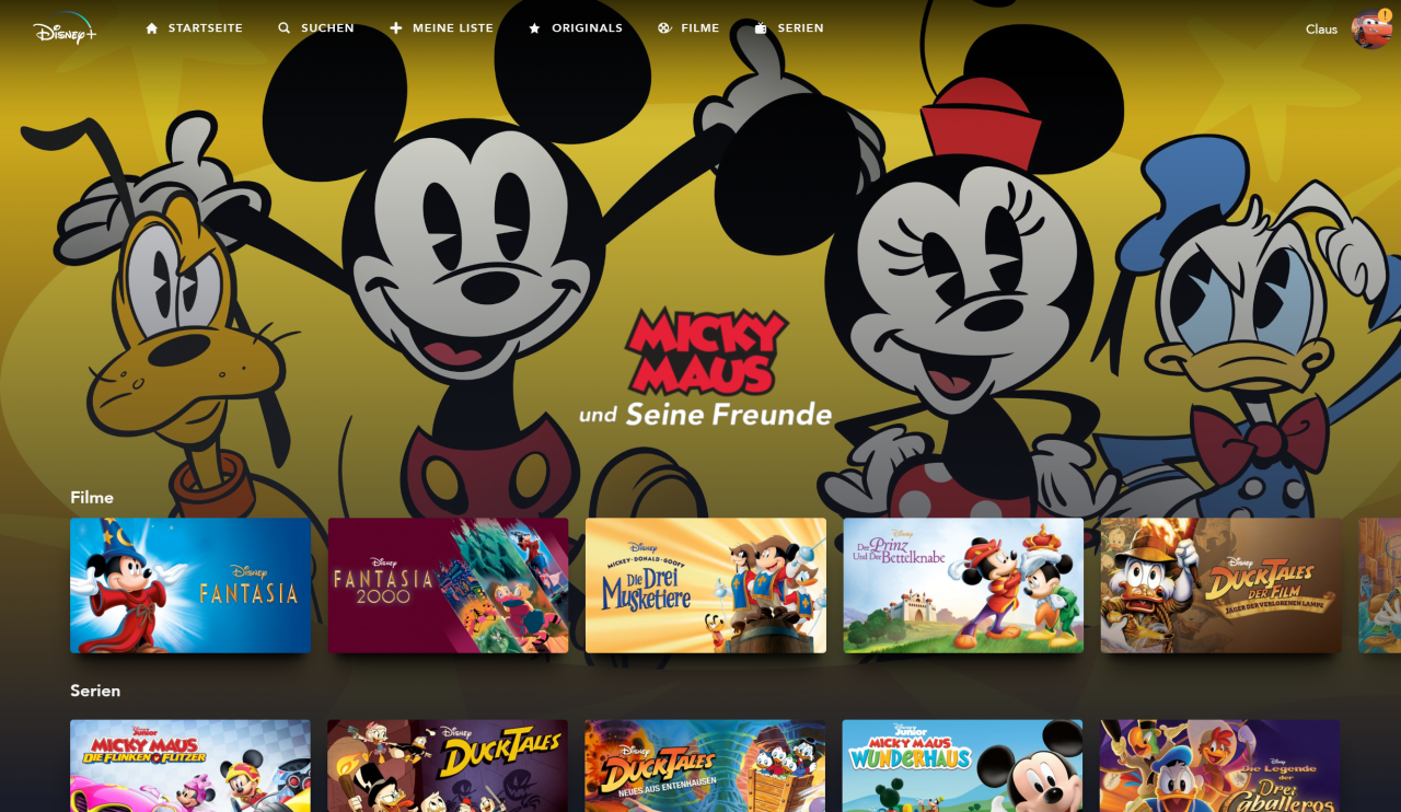 [09/04/2020] Disney Plus Rubrik Micky Maus