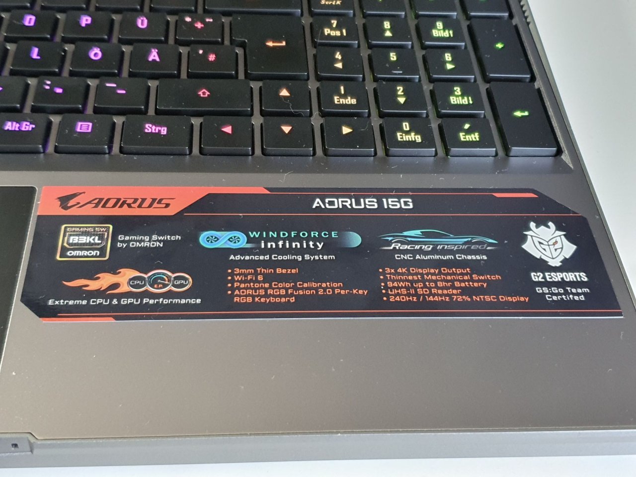 [15/04/2020] Gigabyte Aorus 15G mit i7-10875H und RTX 2070 Super Max-Q (6)