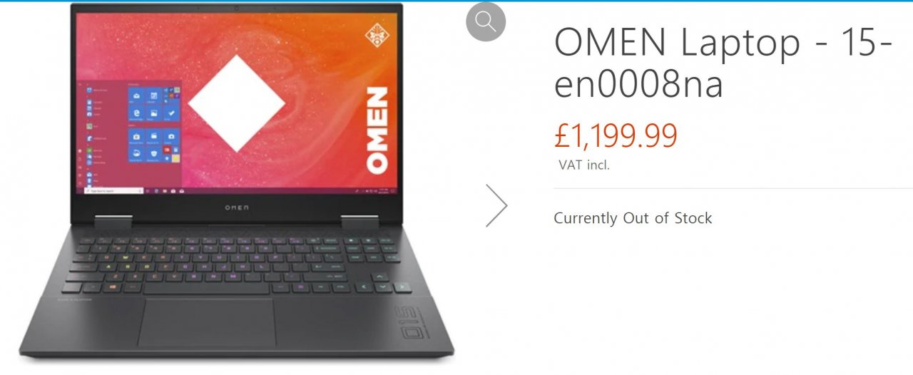 [29/04/2020] HP OMEN 15 2020 Ryzen 7 4800H RTX2060 Leak 1 