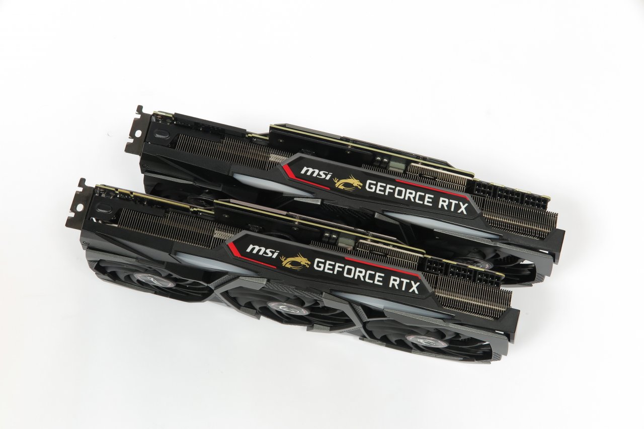 [28/04/2020] MSI-Trio im Duett: Gaming X (unten) neben Gaming Z – Seitenansicht