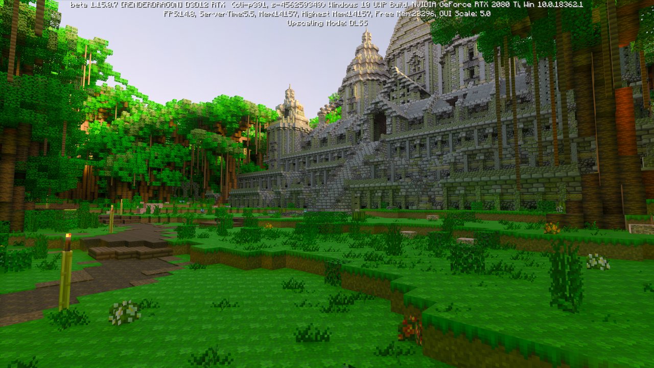 [17/04/2020] Minecraft RTX - Grafikspeicher/Performance - 24 Chunks