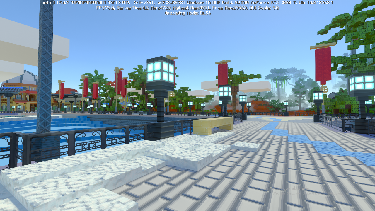 [16/04/2020] Minecraft RTX Comparison2 DLSS on