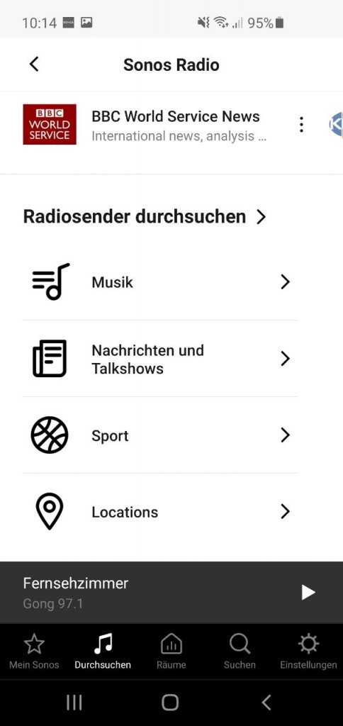 [22/04/2020] Sonos Radio Filteroptionen