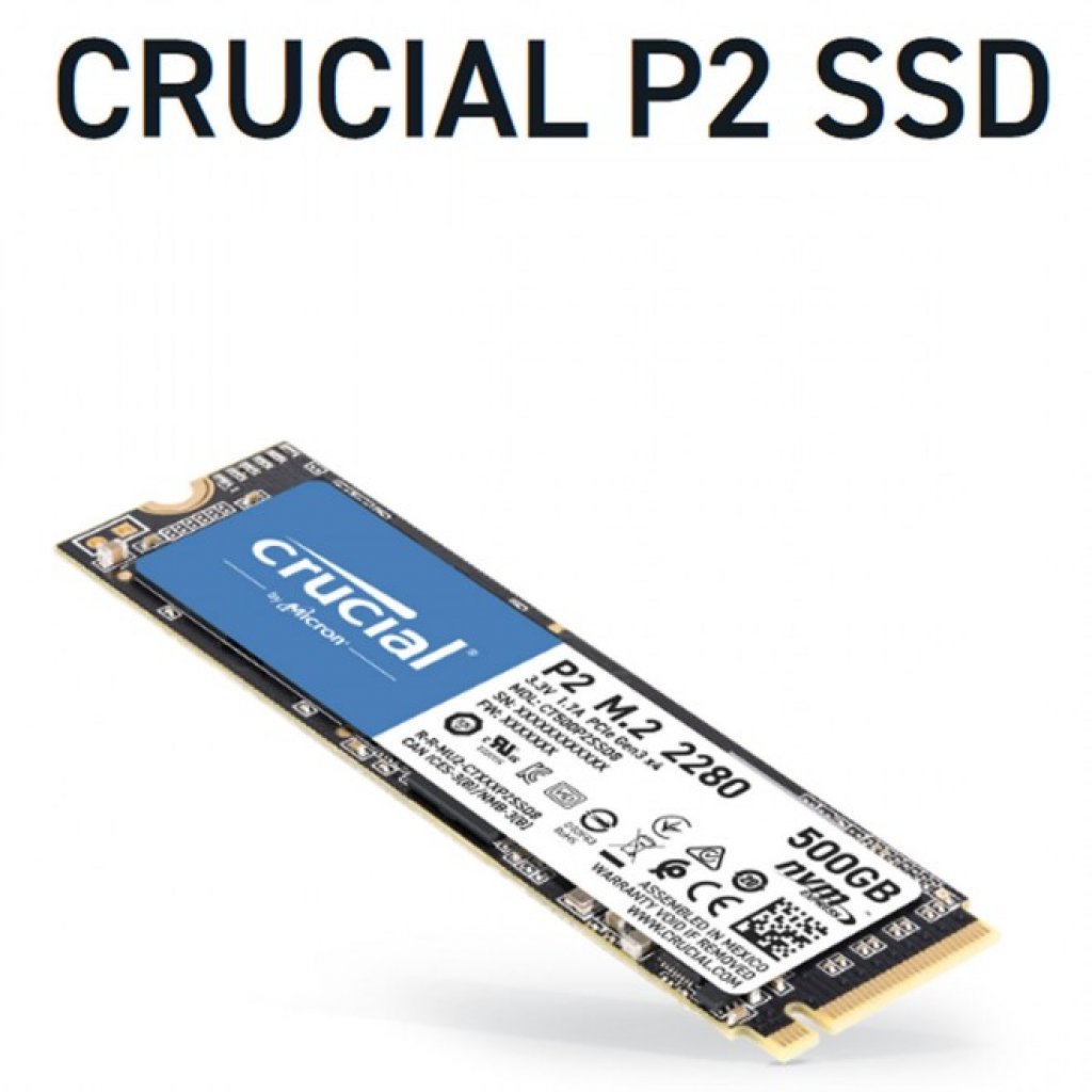 [08/04/2020] Crucial P2: Erste Bilder der M.2-SSD - wohl kein PCI Express 4.0 (1)
