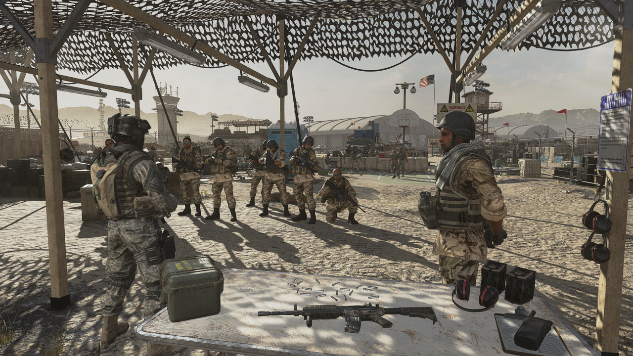 CoDMW2CR 1080p + Radeon Image Sharpening 100